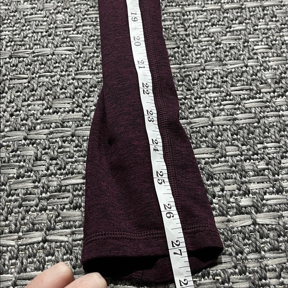 Aerie | Burgundy Leggings With Pockets - Picture 7 of 12